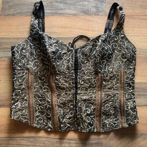 Gothic Steampunk Corset Top